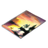 Rehe im MorgenNotebook Notizblock (Linke Seite)