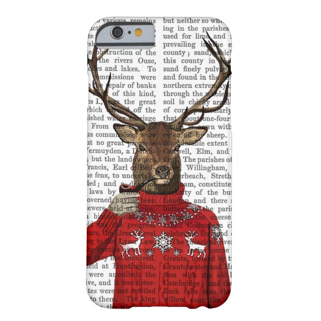 Rehe im Ski Sweater 2 Case-Mate iPhone Hülle (Rückseite)
