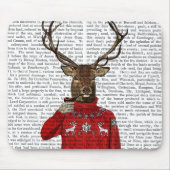 Rehe im Ski Sweater 2 Mousepad (Vorne)
