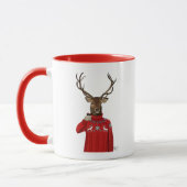 Rehe im Ski Sweater 2 Tasse (Links)