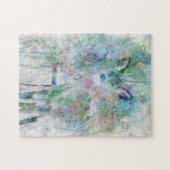 Rehe im Winter Puzzle (Horizontal)