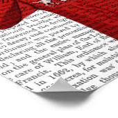 Rehe in Ski Sweater Poster (Ecke)