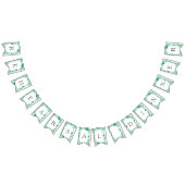 Rehearsal Dinner Flag Banner Laurel Leaf Olive (Alle)