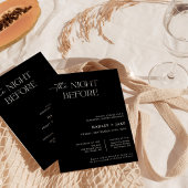 Rehearsal Dinner Invite | The Night Before Einladung