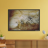 Rehfrize, c.1700 v. Chr. Leinwanddruck (Insitu (Wohnzimmer))