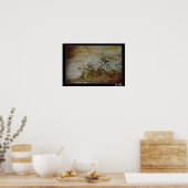 Rehfrize, c.1700 v. Chr. Poster (Küche)