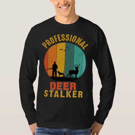 Rehjäger Vater Jagdschein Jagdhund T-Shirt (Vorderseite)