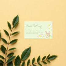 Rehkitz Blumen Mädchen Baby Shower Bücher Für Baby
