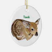 Rehkitz Keramik Ornament (Rechts)