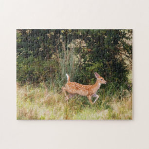 Rehkitz Rehkitze Kunst Puzzle