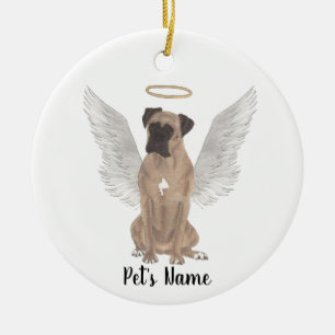 Rehmasken-Boxer-Sympathie-Gedenken Keramik Ornament