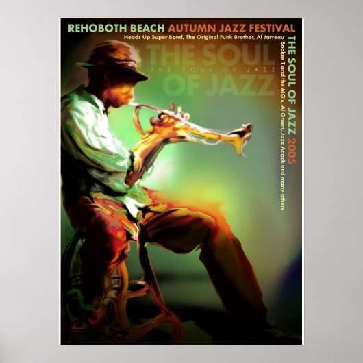 RehoBeide Beach Autumn Jazz Fest 2005 Poster (Vorne)