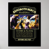 RehoBeide Beach Autumn Jazz Fest 2009 Poster (Vorne)