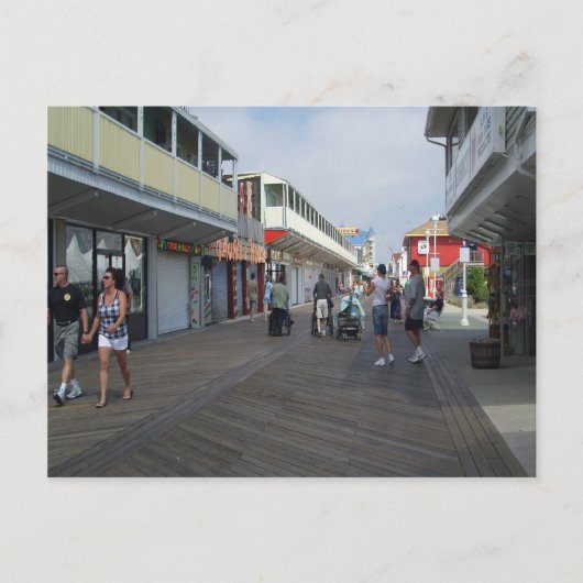 RehoBeide Beach Boardwalk PostCard Postkarte (Vorderseite)