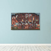 RehoBeide Beach, Delaware - Große Briefszenen Leinwanddruck (Insitu (Holzboden))