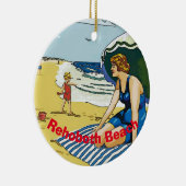 RehoBeide Beach, Delaware, hinzufügen, bearbeiten Keramik Ornament (Rechts)