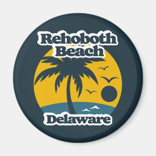 RehoBeide Beach Delaware Magnet
