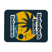 RehoBeide Beach Delaware Magnet (Horizontal)