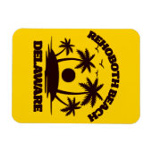 RehoBeide Beach Delaware Magnet (Horizontal)
