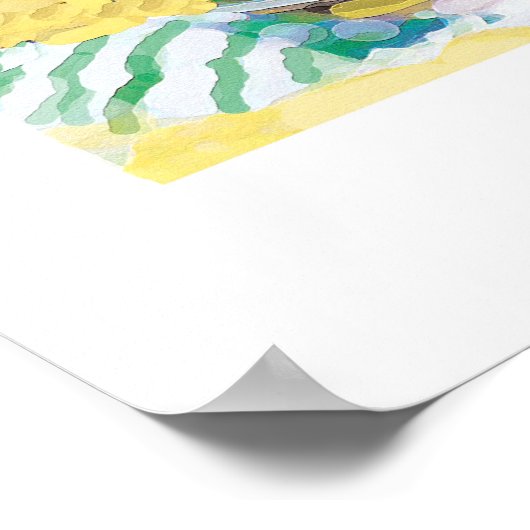 RehoBeide Beach Delaware Poster (Ecke)