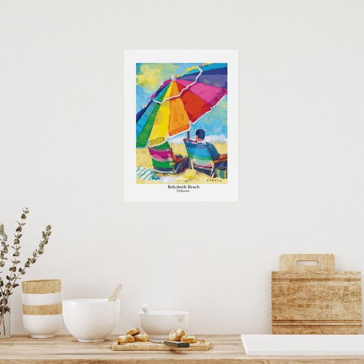 RehoBeide Beach Delaware Poster (Küche)