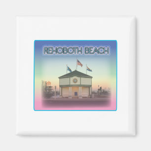 RehoBeide Beach Delaware - RehoBeide Ave Scene Magnet