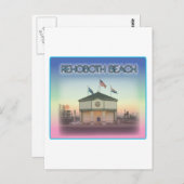 RehoBeide Beach Delaware - RehoBeide Ave Scene Postkarte (Vorne/Hinten)