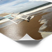 RehoBeide Beach Rettungsschwimmer Fotodruck (Ecke)
