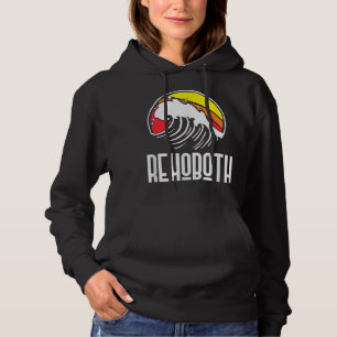 RehoBeide Beach Vintag 80er Retro Surfing Beach Wa Hoodie