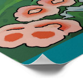 RehoBeide Beach Vintag Style Poster (Ecke)