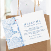 RehoBeide Beach Wedding Willkommensreise Dankeskarte