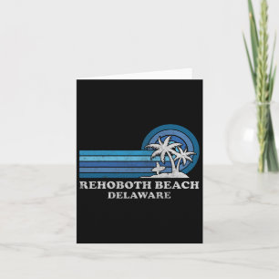 RehoBeide Strand Delaware Familie Sommerurlaub Vin Karte