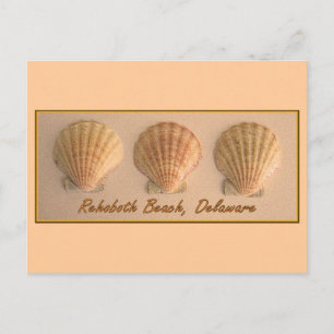 RehoBeide Strand, Delaware Postcard Postkarte