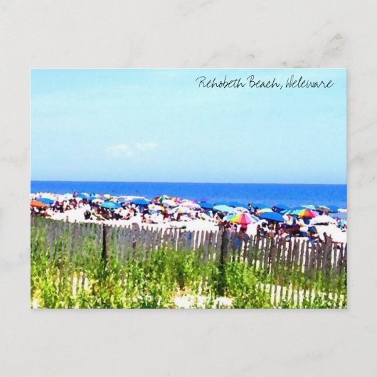 Rehobeth Beach Postcard Postkarte (Vorderseite)
