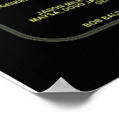 Rehoboth Beach Autumn Jazz Fest 2008 Poster (Ecke)