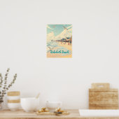 Rehoboth Beach, Delaware – Küsten-Vintage Poster (Küche)