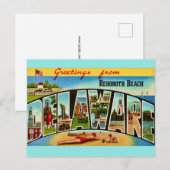 Rehoboth Beach Grüße Postkarte (Vorne/Hinten)
