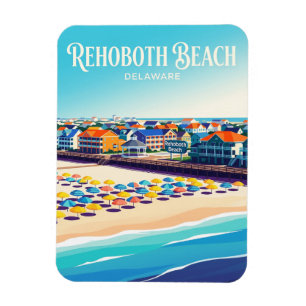 Rehoboth Beach USA Magnet