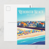 Rehoboth Beach USA Postkarte (Vorne/Hinten)