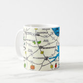 Rehoboth Bethany Beach Delaware Tasse (Vorderseite Links)