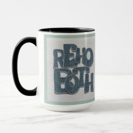 Rehoboth Delaware Denim Mug Tasse