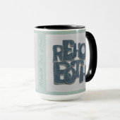 Rehoboth Delaware Denim Tasse (VorderseiteRechts)