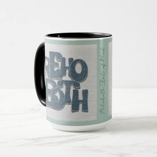 Rehoboth Delaware Denim Tasse (Vorderseite Links)