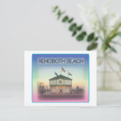 Rehoboth Strand Delaware - Rehoboth Allee-Szene Postkarte (Stehend Vorderseite)