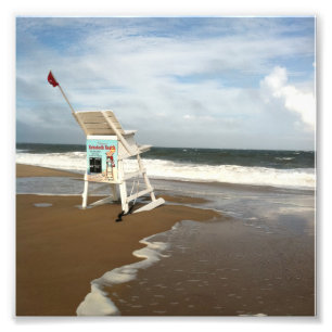 Rehoboth Strand-Leibwächter-Stand Fotodruck
