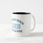 Rehoboth Strand Zweifarbige Tasse (VorderseiteRechts)