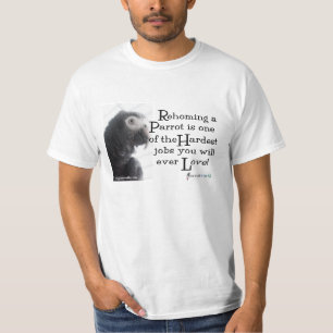 Rehoming ein Papagei - T T-Shirt