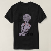 Rei Ayanami Evangelion Manga v2 T-Shirt (Design vorne)