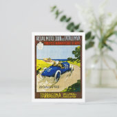 Reial Moto Club Catalunya Retro Postkarte (Stehend Vorderseite)