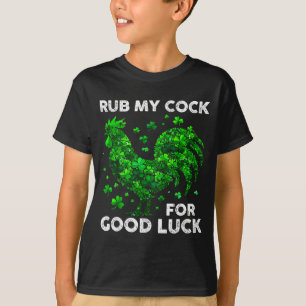 Reibe Mich Für Viel Glück Lustiger St. Patrick's D T-Shirt